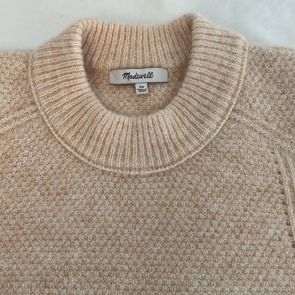 Madewell alpaca blend knit sweater xs NWOT - Picture 4 of 14